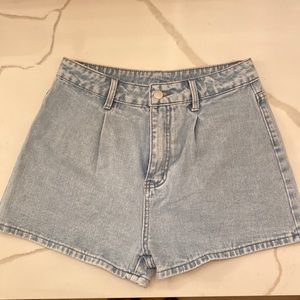 High Waisted Jean Shorts